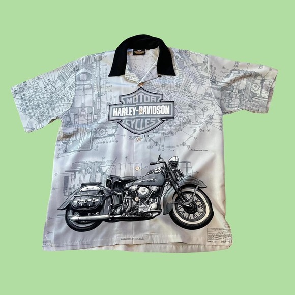 Description vintage y2k biker harley - Picture 1 of 4